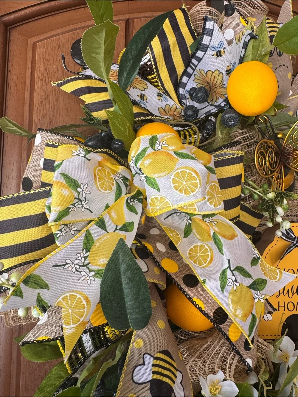 Handcrafted bright yellow